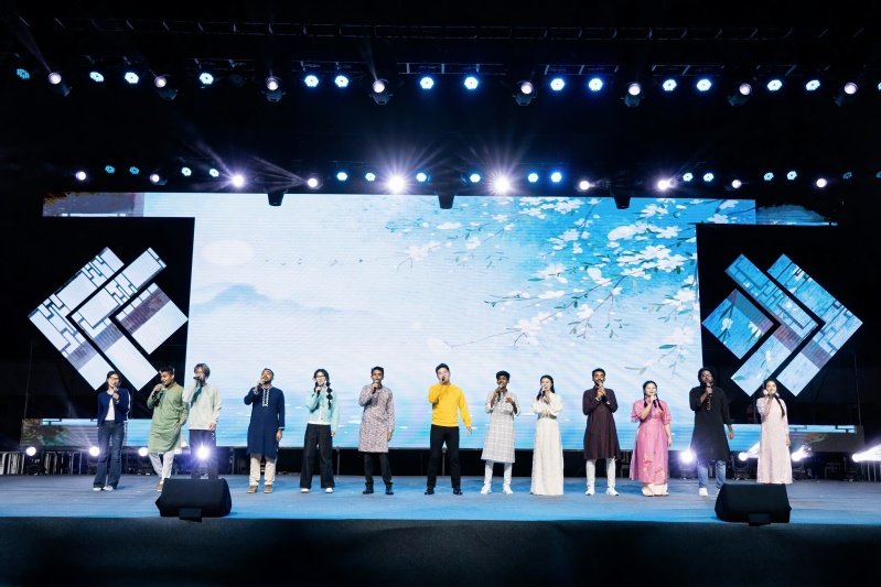 点燃了全场热情